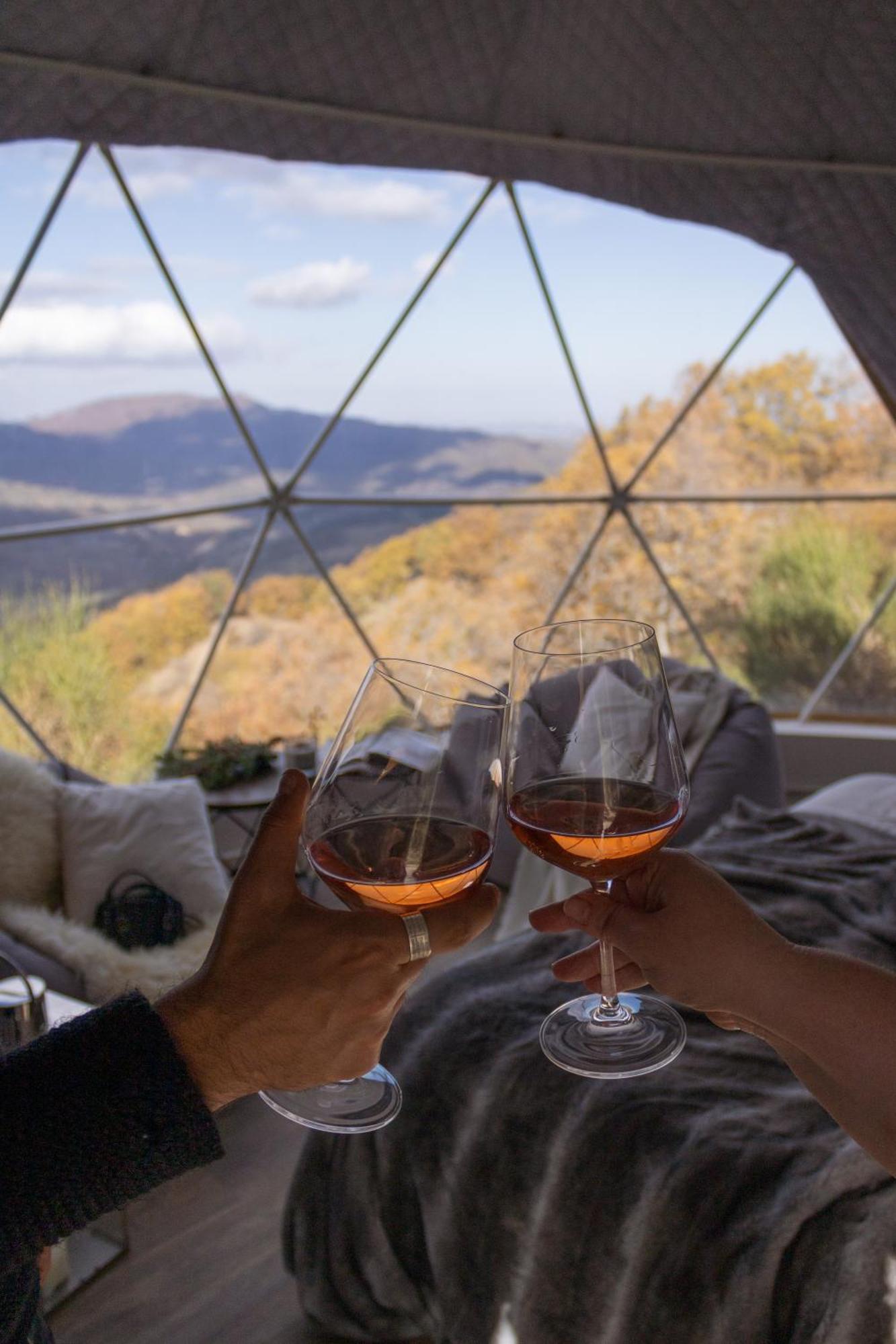 Aura - Glamping Experience Hotel Accettura Eksteriør billede