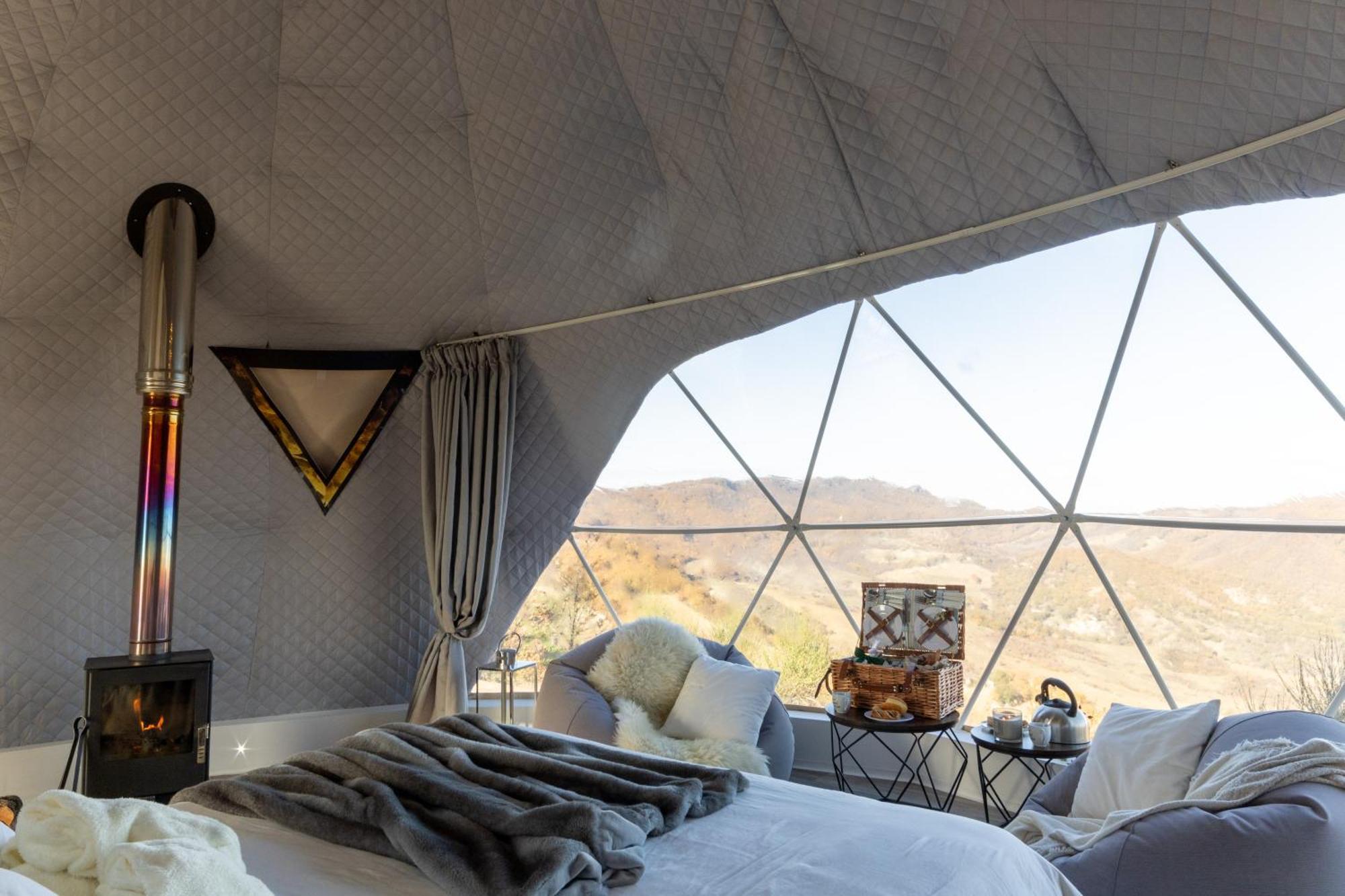 Aura - Glamping Experience Hotel Accettura Eksteriør billede